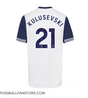 Tottenham Hotspur Dejan Kulusevski #21 Replik Heimtrikot 2024-25 Kurzarm